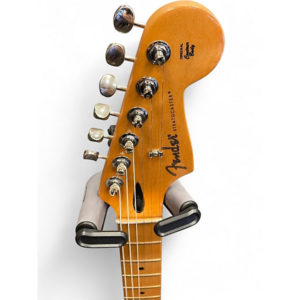 Used Fender Player II Stratocaster Black Solid Body Electric Guitar