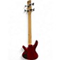 Used Ibanez GSR200 Transparent red Electric Bass Guitar