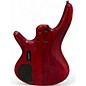 Used Ibanez GSR200 Transparent red Electric Bass Guitar