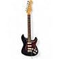 Used Fender 2001 Standard Stratocaster Black Solid Body Electric Guitar thumbnail