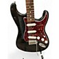 Used Fender 2001 Standard Stratocaster Black Solid Body Electric Guitar