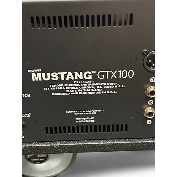 Used Fender Mustang GTX 100 100W 1x12 Guitar Combo Amp