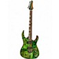 Used Leo Jaymz HURRICANE Emerald Green Solid Body Electric Guitar thumbnail