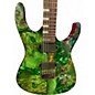 Used Leo Jaymz HURRICANE Emerald Green Solid Body Electric Guitar
