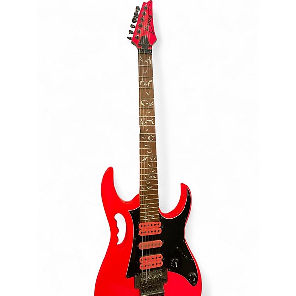 Used Ibanez JEMJRSP NEON PINK Solid Body Electric Guitar