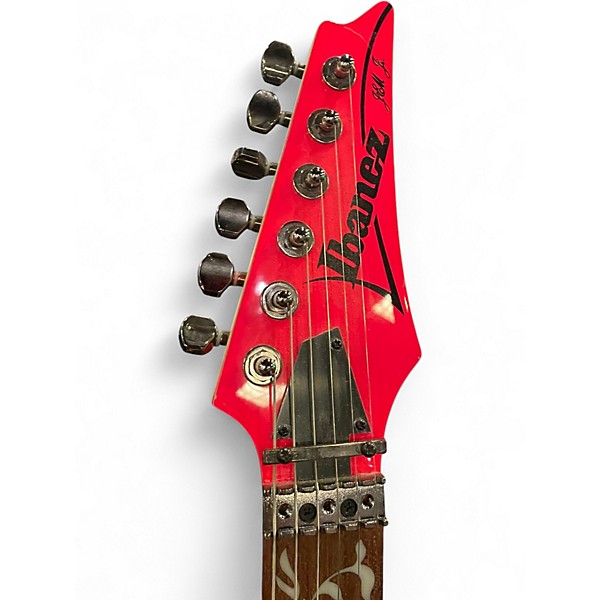 Used Ibanez JEMJRSP NEON PINK Solid Body Electric Guitar