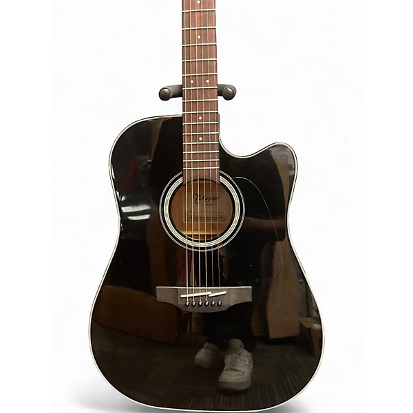 Used Takamine GD30CE Black Acoustic Electric Guitar