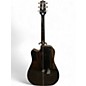 Used Takamine GD30CE Black Acoustic Electric Guitar