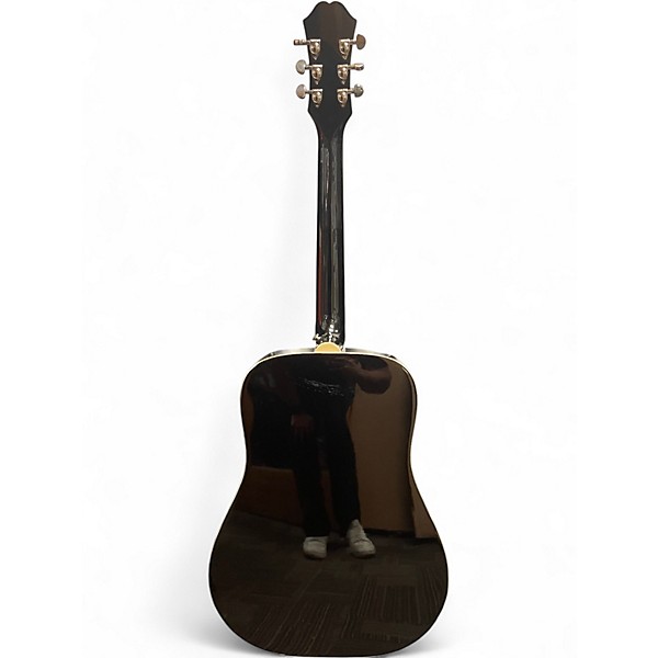 Used Epiphone Hummingbird Pro Black Acoustic Electric Guitar