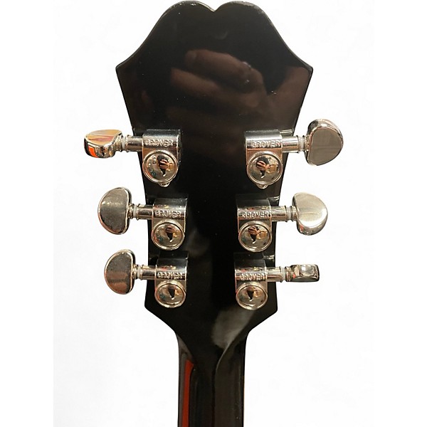 Used Epiphone Hummingbird Pro Black Acoustic Electric Guitar