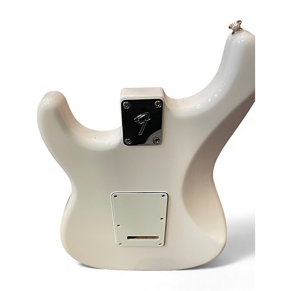 Used Fender Player Stratocaster Arctic White Solid Body Electric Guitar