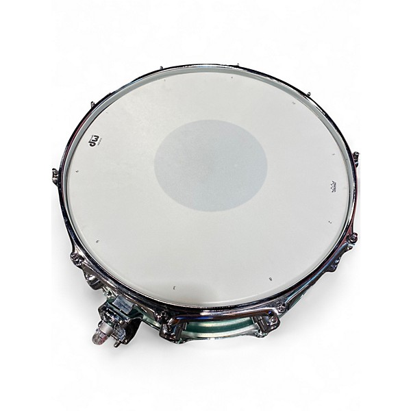 Used DW 6.5X14 Design Series Acrylic Snare sea glass Drum