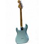 Used Fender Tom Delonge Signature Stratocaster Sonic Blue Solid Body Electric Guitar