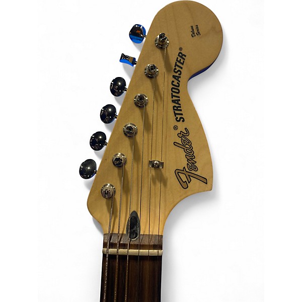 Used Fender Tom Delonge Signature Stratocaster Sonic Blue Solid Body Electric Guitar