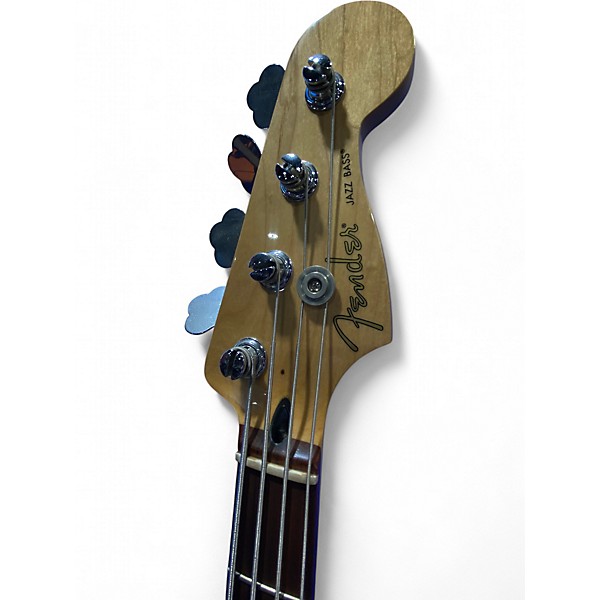 Used Fender Player Jazz Bass Olympic White Electric Bass Guitar