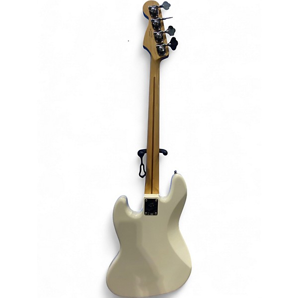 Used Fender Player Jazz Bass Olympic White Electric Bass Guitar