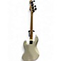 Used Fender Player Jazz Bass Olympic White Electric Bass Guitar