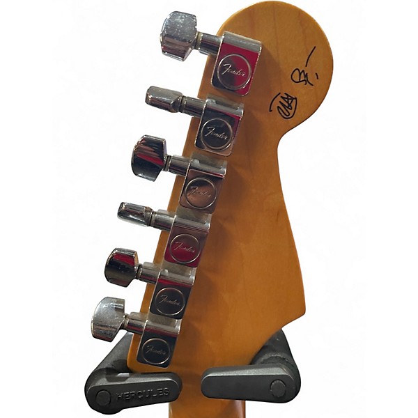 Used Fender Standard Stratocaster Red Solid Body Electric Guitar