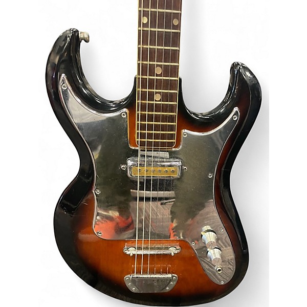 Used Apollo  1960's Apollo Solid Body Guitar 2 Color Sunburst Solid Body Electric Guitar