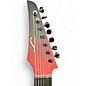 Used 2025 Legator Ninja Performance 7 Red to Black Fade Solid Body Electric Guitar