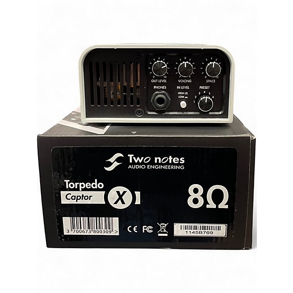 Used Two Notes Torpedo Captor X Power Attenuator