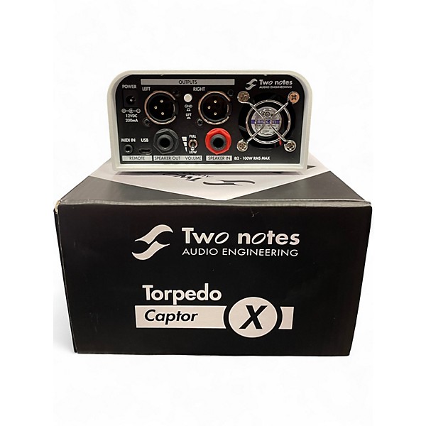 Used Two Notes Torpedo Captor X Power Attenuator