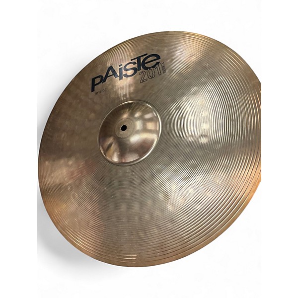 Used Paiste 20in 201 Bronze Cymbal