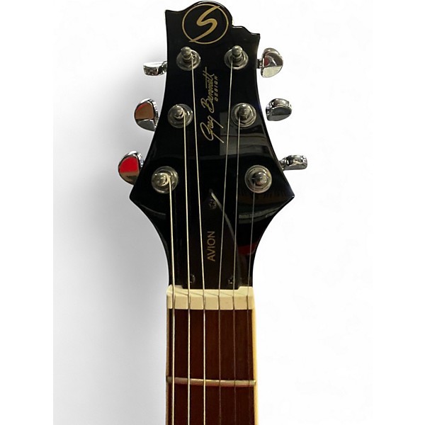 Used Greg Bennett Design by Samick AVION 3 Tone Sunburst Solid Body Electric Guitar