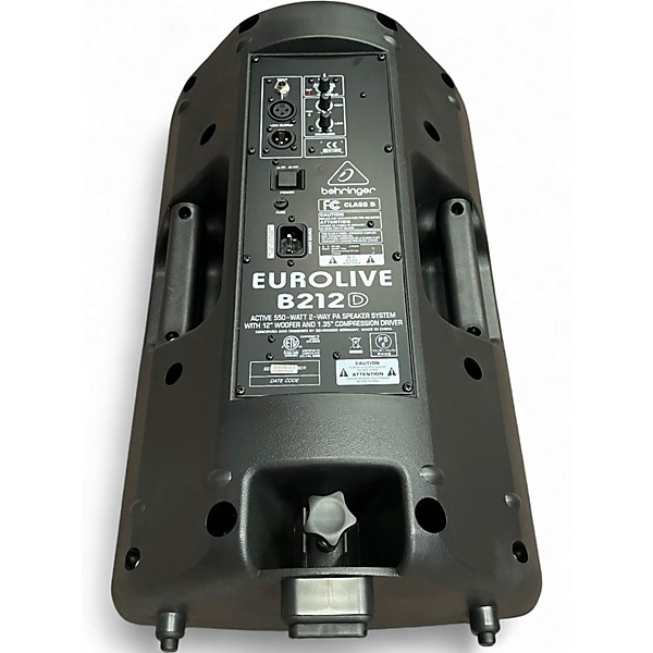 Used Behringer B212D 12in 2-Way 550W Powered Speaker