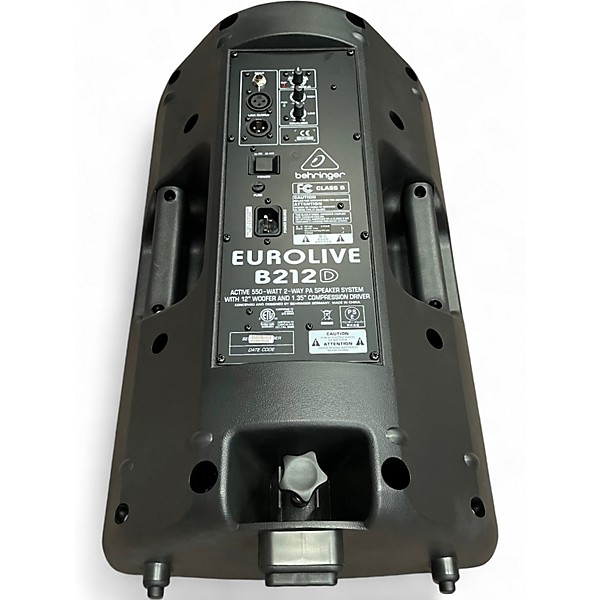 Used Behringer B212D 12in 2-Way 550W Powered Speaker