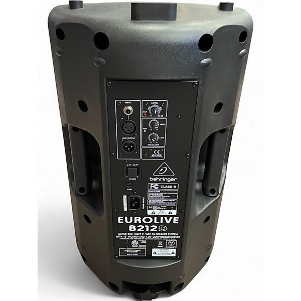 Used Behringer B212D 12in 2-Way 550W Powered Speaker