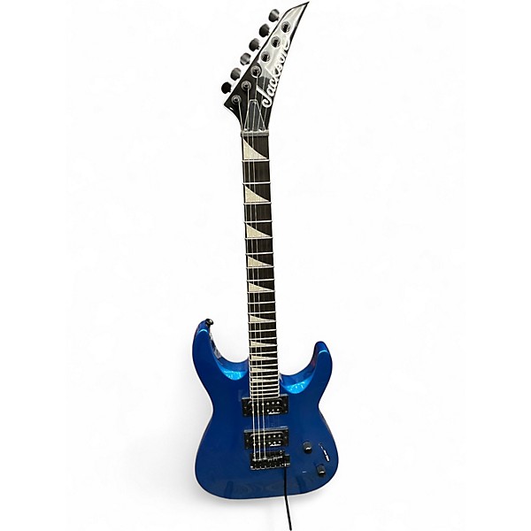 Used Jackson JS22 Dinky Blue Solid Body Electric Guitar