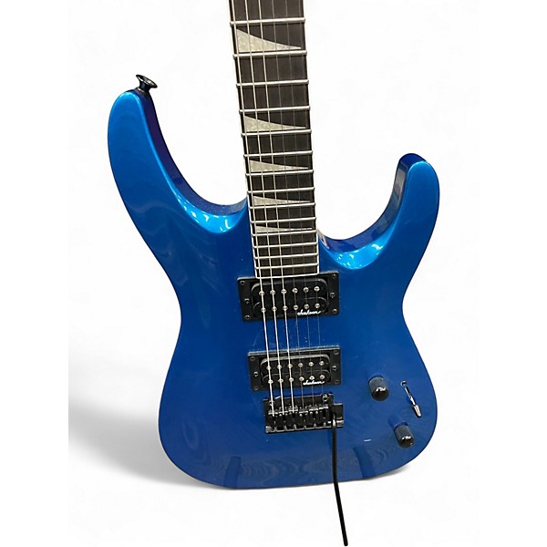 Used Jackson JS22 Dinky Blue Solid Body Electric Guitar
