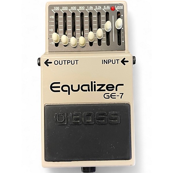 Used BOSS GE7 Equalizer Pedal