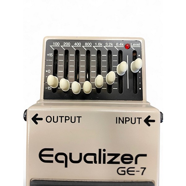 Used BOSS GE7 Equalizer Pedal