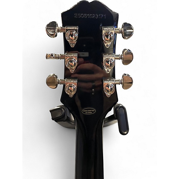 Used Epiphone Les Paul Custom SILVER BURST Solid Body Electric Guitar