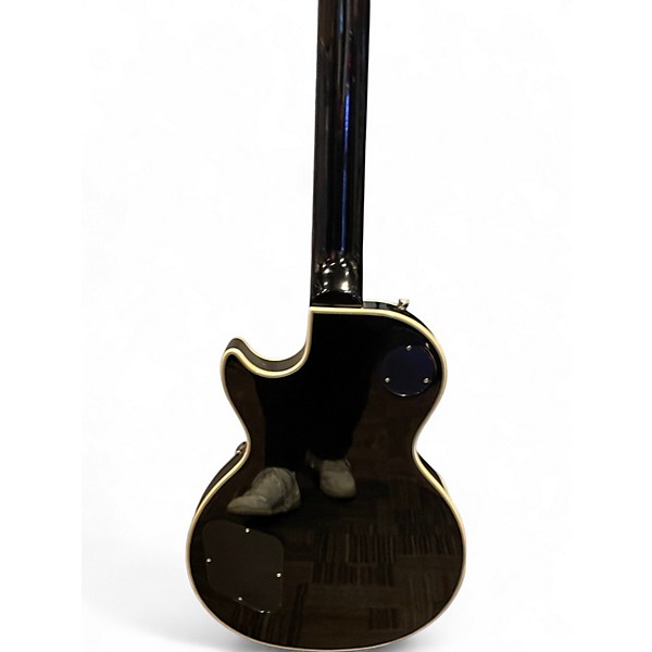 Used Epiphone Les Paul Custom SILVER BURST Solid Body Electric Guitar