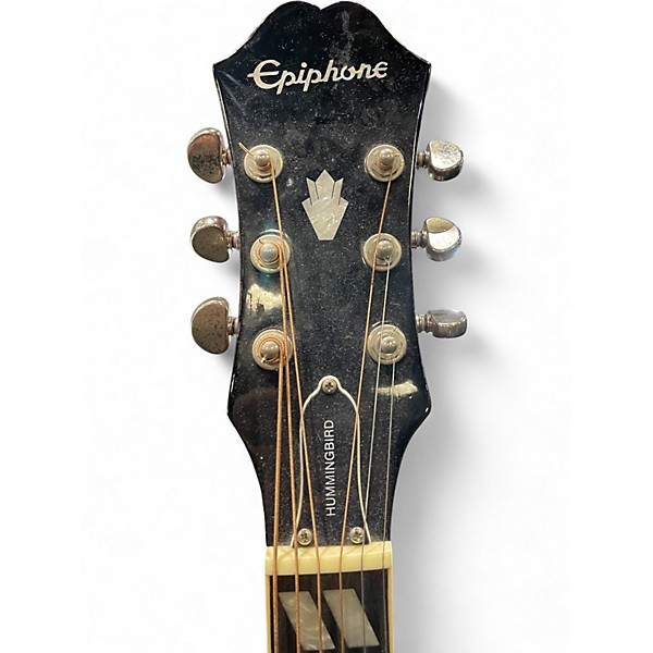 Used Epiphone Hummingbird Heritage Cherry Sunburst Acoustic Guitar