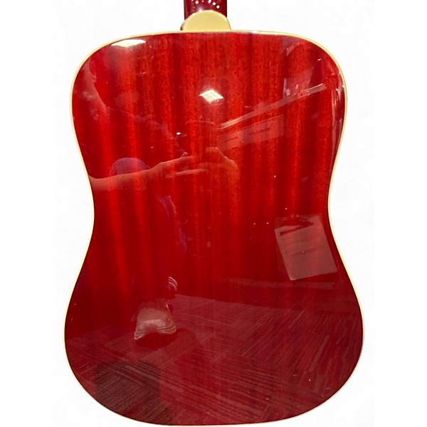 Used Epiphone Hummingbird Heritage Cherry Sunburst Acoustic Guitar