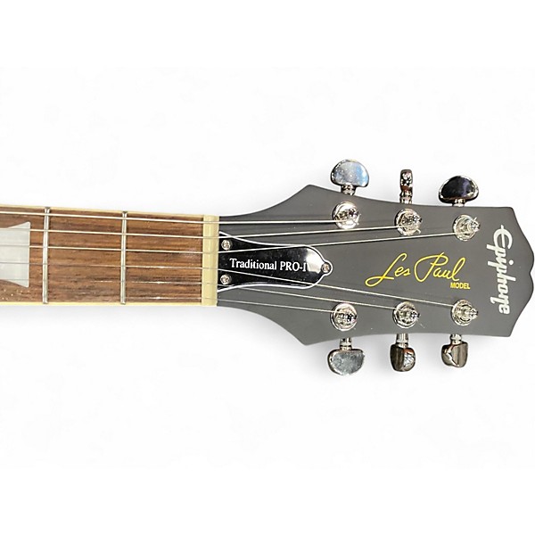 Used Epiphone Les Paul Traditional Pro IV Gold Top Solid Body Electric Guitar