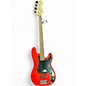 Used Squier Affinity Precision Bass Coral Red Electric Bass Guitar thumbnail
