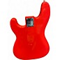 Used Squier Affinity Precision Bass Coral Red Electric Bass Guitar