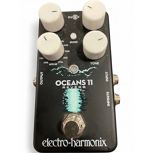 Used Electro-Harmonix Oceans 11 Reverb Effect Pedal