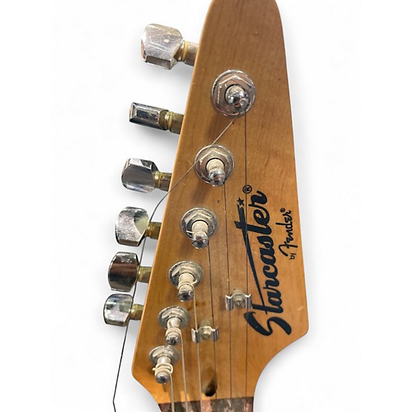 Used Starcaster by Fender Stratocaster 2 Color Sunburst Solid Body Electric Guitar