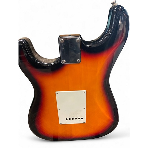 Used Starcaster by Fender Stratocaster 2 Color Sunburst Solid Body Electric Guitar