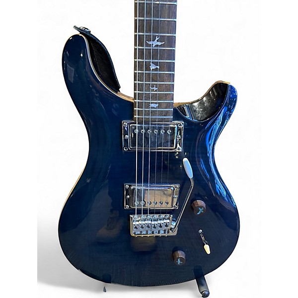 Used PRS SE Custom 22 Blue Solid Body Electric Guitar
