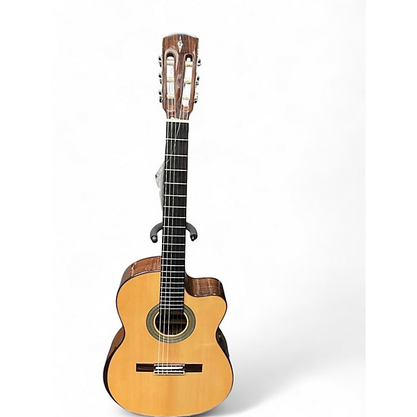 Used 2025 Alvarez AC70HCE Natural Classical Acoustic Electric Guitar