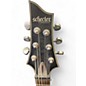 Used Schecter C-1 PLATINUM Trans Black Solid Body Electric Guitar