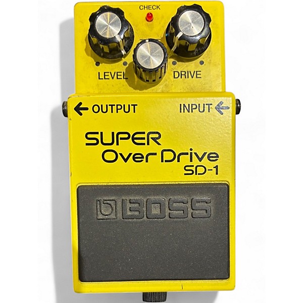 Used BOSS SD-1 Effect Pedal Package