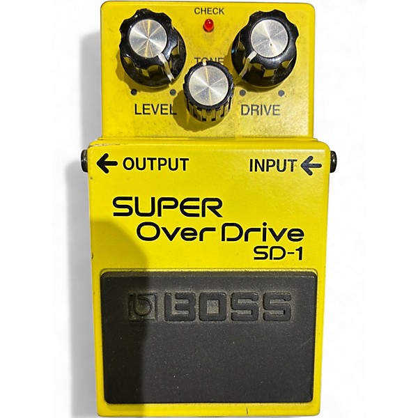 Used BOSS SD-1 Effect Pedal Package